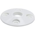 Allstar Plastic Plate Scuff; White, 4PK ALL18431